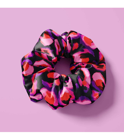 Neon leopard 02 – neonowa panterka na czerni | Mamidu