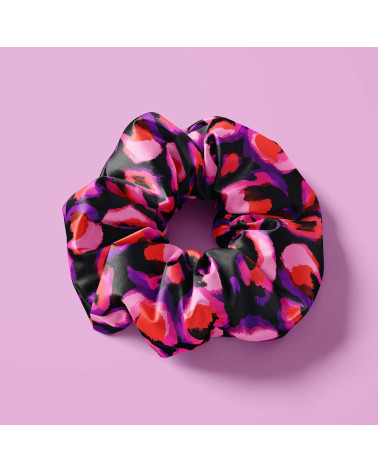 Neon leopard 02 – neonowa panterka na czerni | Mamidu