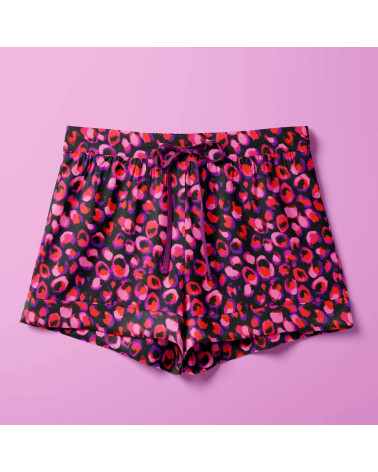 Neon leopard 02 – neonowa panterka na czerni | Mamidu
