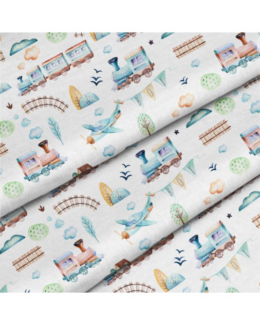 Boy's world  fabric