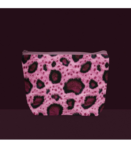 Pink fur 01 – różowa panterka, futro | Mamidu