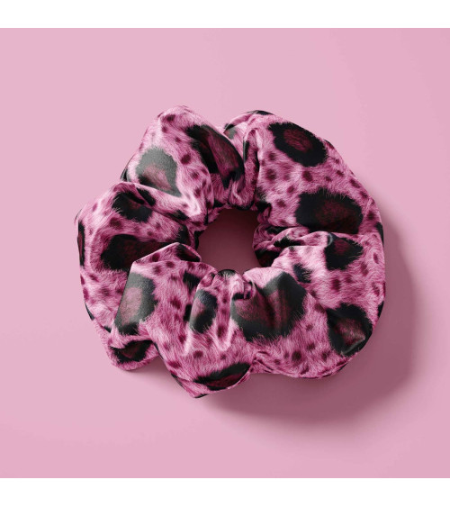 Pink fur 01 – różowa panterka, futro | Mamidu