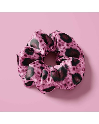 Pink fur 01 – różowa panterka, futro | Mamidu