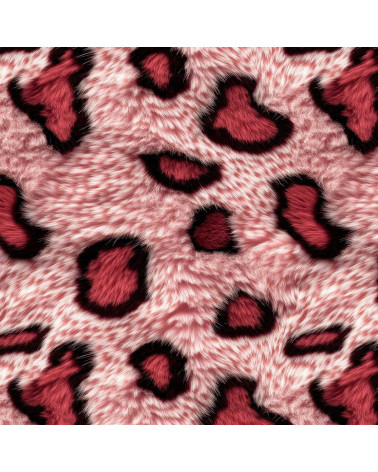 Pink fur 03 – altrosa Leopardenfell | Mamidu