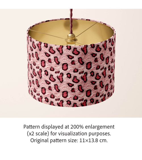 Pink fur 03 – altrosa Leopardenfell | Mamidu