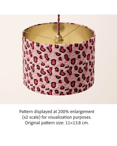 Pink fur 03 – altrosa Leopardenfell | Mamidu