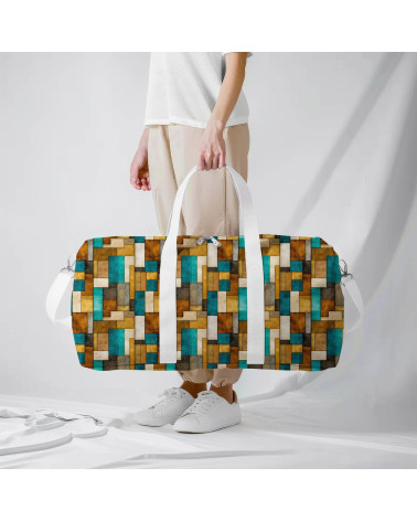Retro blocks 01 – retro bloki, turkus i rdza | Mamidu