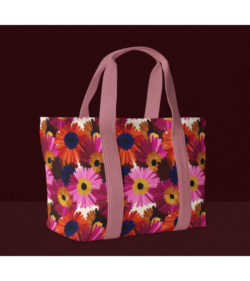 Retro daisy 01 – retro stokrotki, efekt haftu | Mamidu