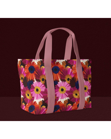 Retro daisy 01 – retro stokrotki, efekt haftu | Mamidu