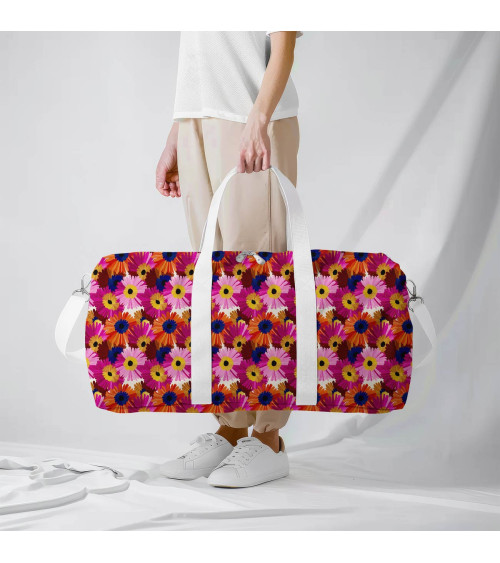 Retro daisy 01 – retro stokrotki, efekt haftu | Mamidu