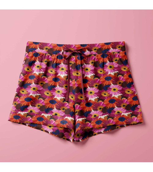 Retro daisy 01 – retro stokrotki, efekt haftu | Mamidu
