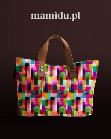 Retro geo 02 – retro arcs geometric print | Mamidu