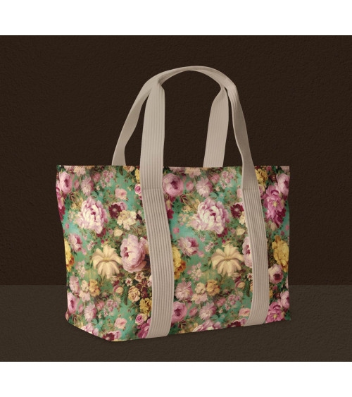 Vintage peony 01 – vintage peony floral fabric | Mamidu