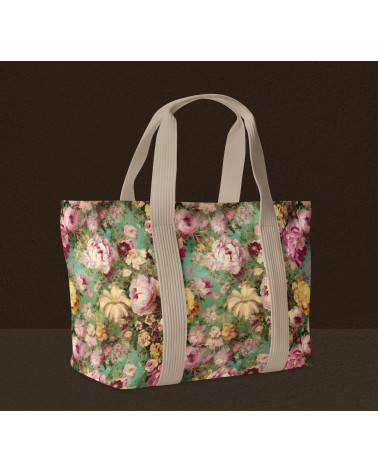 Vintage peony 01 – vintage peony floral fabric | Mamidu