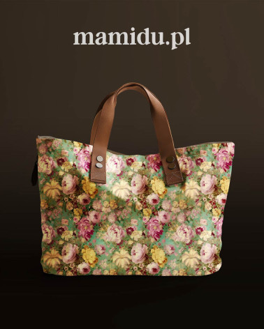 Vintage peony 01 – vintage peony floral fabric | Mamidu
