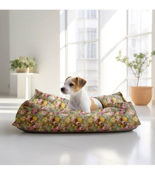 Vintage peony 01 – vintage peony floral fabric | Mamidu
