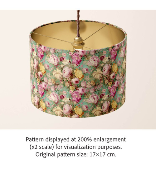 Vintage peony 01 – vintage peony floral fabric | Mamidu