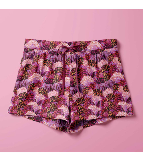 Wild bloom 04 – płatki i panterka, malina | Mamidu