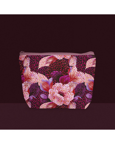 Wild bloom 05 – kwiaty na malinowej panterce | Mamidu