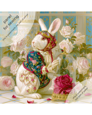 Aviator Rabbit 01 – rabbit aviator with roses panel | Mamidu