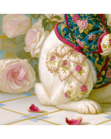 Aviator Rabbit 01 – rabbit aviator with roses panel | Mamidu