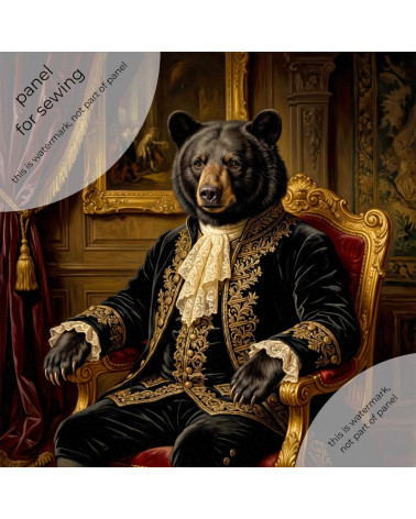 Baroque Bear 03 – niedźwiedź w barokowym stroju | Mamidu