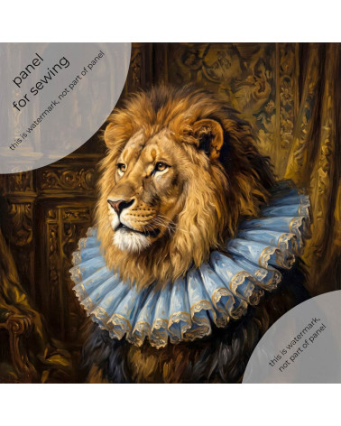 Baroque Lion 01 – lew w barokowym stroju | Mamidu