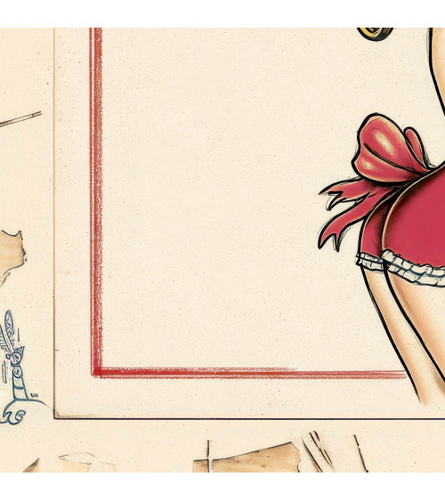 Cartoon Pinup 01 – pin-up w stylu kreskówki | Mamidu