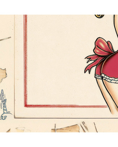 Cartoon Pinup 01 – pin-up w stylu kreskówki | Mamidu