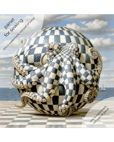 Checkered Octopus 03 – checkered octopus by the sea | Mamidu