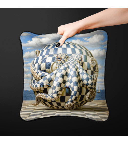 Checkered Octopus 03 – checkered octopus by the sea | Mamidu