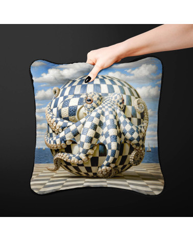 Checkered Octopus 03 – checkered octopus by the sea | Mamidu