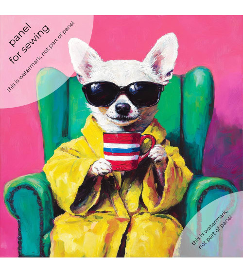 Cool Chihuahua 01 – cool chihuahua pop art panel | Mamidu