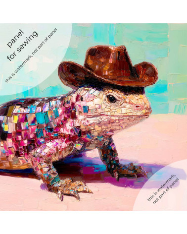 Disco Lizard 01 – jaszczurka disco w kapeluszu | Mamidu