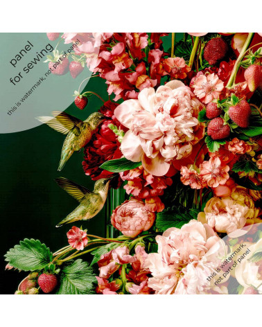 Hummingbird Bouquet 01 – Kolibris und Pfingstrosen | Mamidu