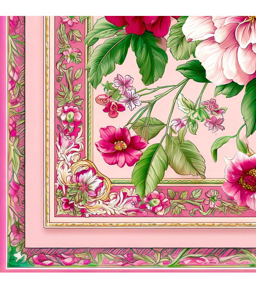 Peony Scarf 01 – Pfingstrosen im Tuch-Design | Mamidu
