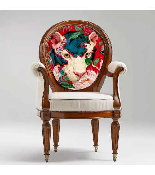 Peony Tiger 01 – biały tygrys w piwoniach | Mamidu
