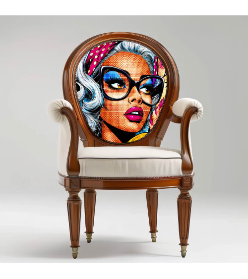Popart Woman 01 – pop art comic woman panel | Mamidu