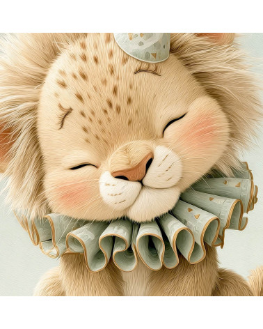 Party Lion 01 – Babylöwe mit Partyhut | Mamidu