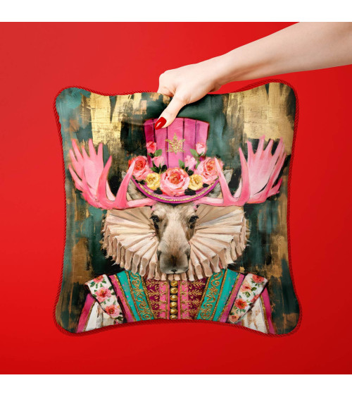 Pink Moose 01 – łoś w różowym kapeluszu | Mamidu