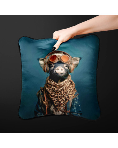 Aviator Calf 01 – Kalb als Pilot mit Brille | Mamidu