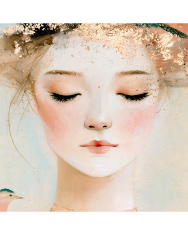 Hummingbird Muse 01 – hummingbird muse watercolour | Mamidu