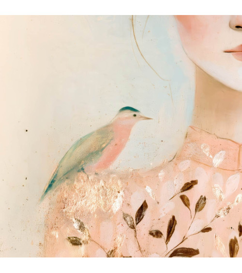 Hummingbird Muse 01 – hummingbird muse watercolour | Mamidu