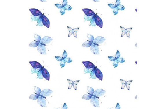 Polyester Summer butterflies 2