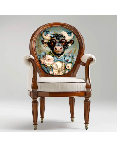 Floral Bull 02 – bull with roses and sunglasses | Mamidu