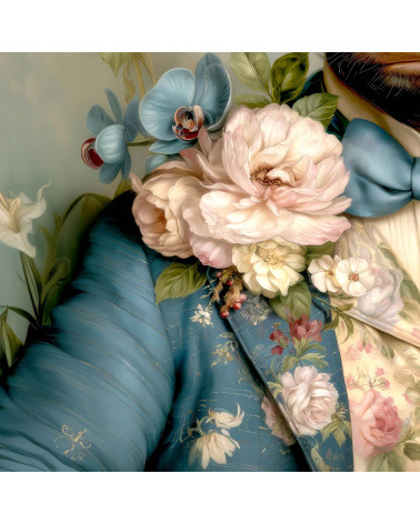 Floral Bull 02 – bull with roses and sunglasses | Mamidu
