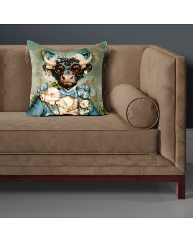 Floral Bull 02 – bull with roses and sunglasses | Mamidu