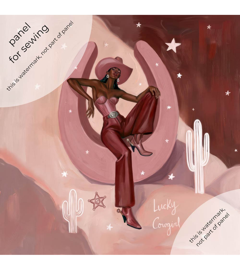 Lucky Cowgirl 01 – lucky cowgirl retro panel | Mamidu
