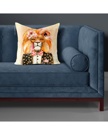 Casino Lion 01 – Casino-Löwe mit Goldbrille | Mamidu