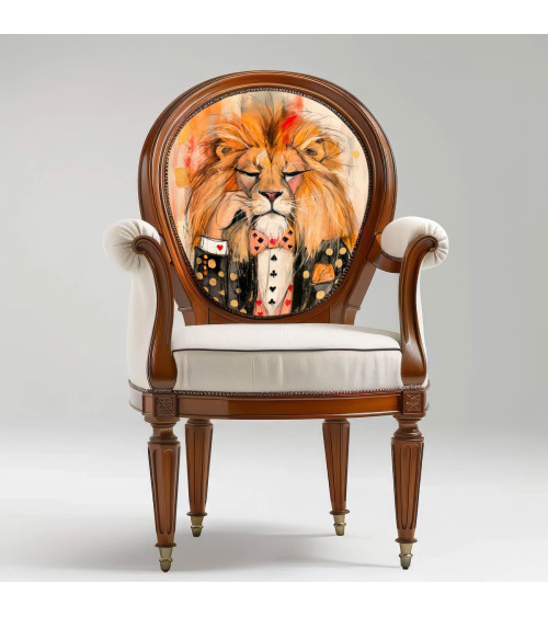 Casino Lion 03 – sleepy casino lion panel | Mamidu
